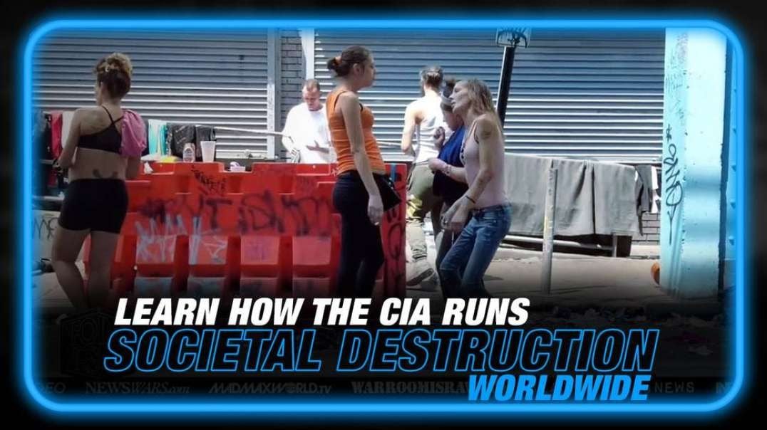 Learn How the CIA Runs the Worldwide Program of Leftist Societal Destruction