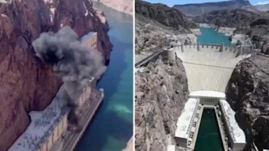 Hollywood (Luciferian Director) Predicts Hoover Dam Destruction
