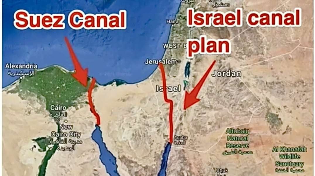 11/7/23 Ben Gurion Canal Thru Gaza, Christians Expelled in Jerusalem #BBBB