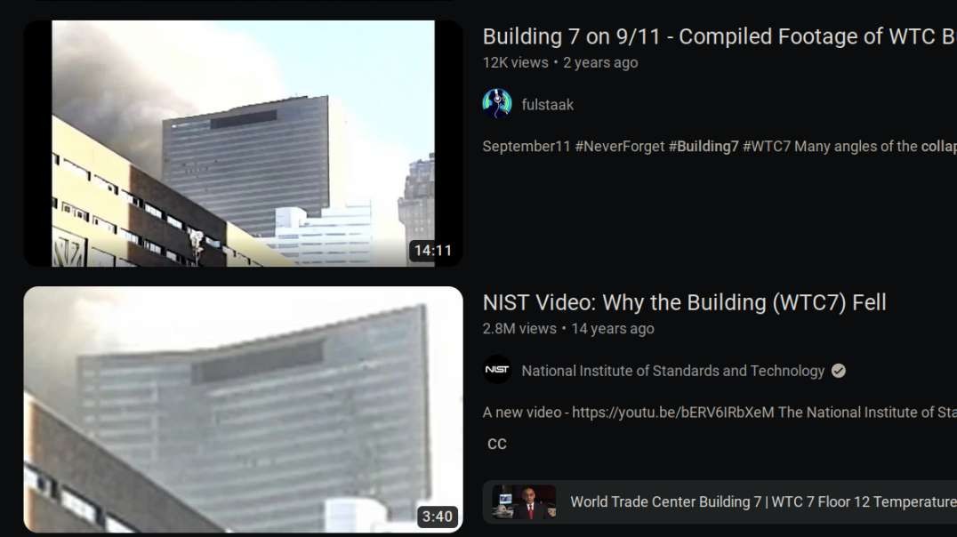 Building 7 on 911 - Compiled Footage of WTC Building 7s Collapse -23 angles