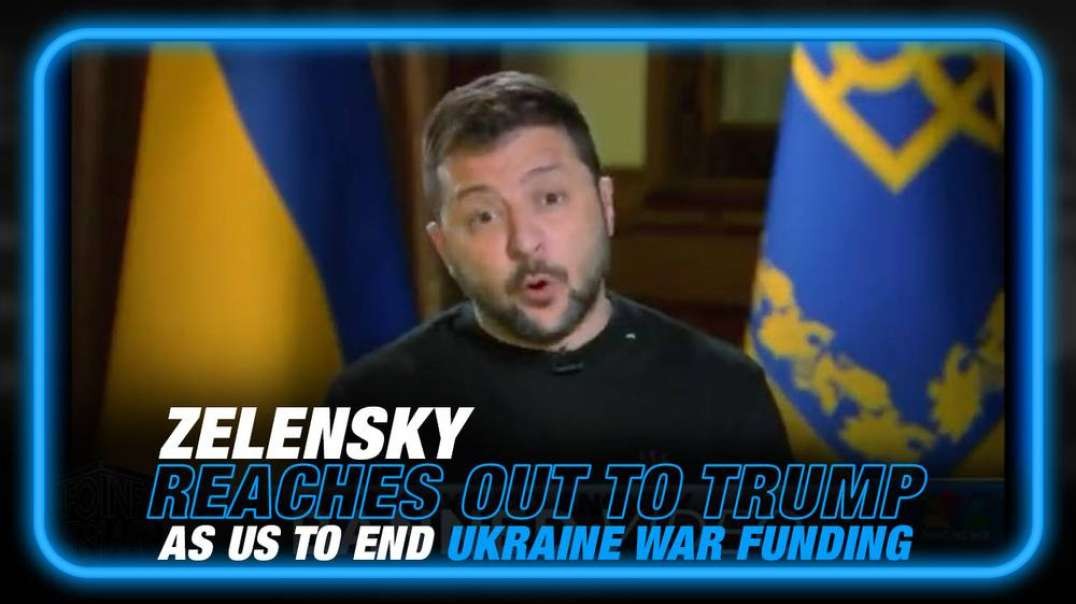 VIDEO- Zelensky Reaches Out to Donald Trump as US Pushes for End to Ukraine War Funding