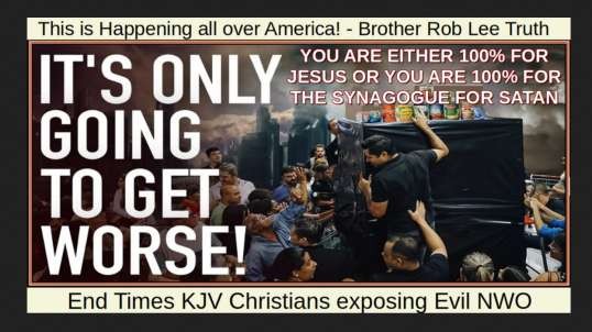 This is Happening all over America! - Brother Rob Lee Truth