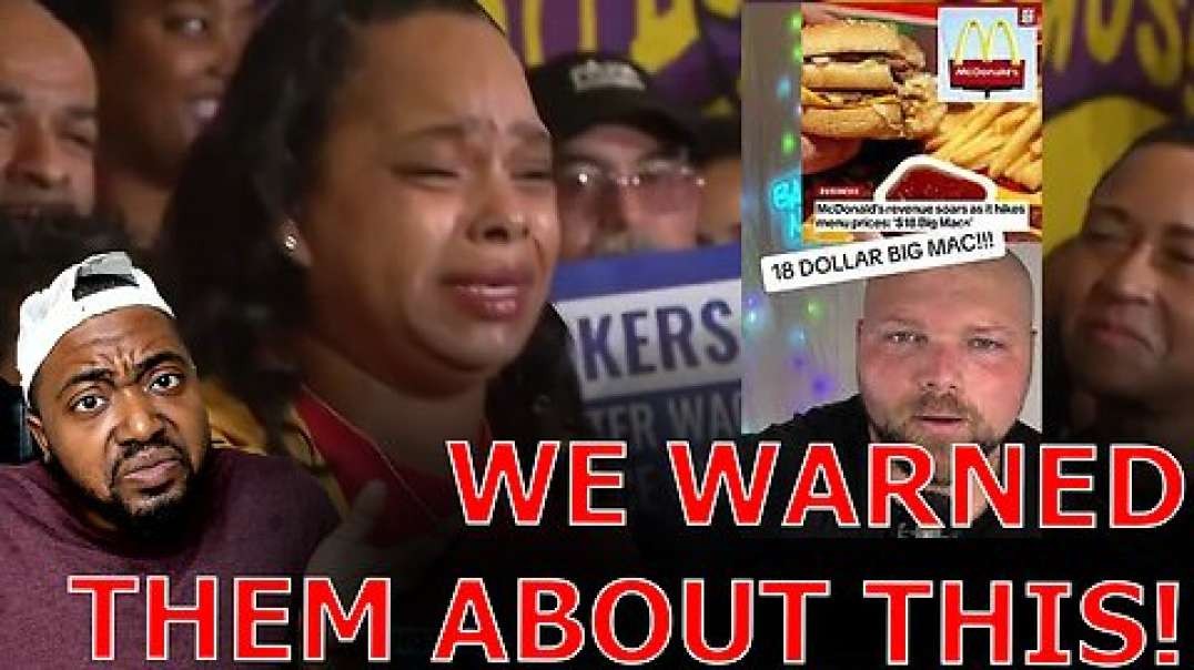 California Residents SHOCKED Over McDonalds SKYROCKETING Prices After $20 Hr Minimum Wage Increase! (Black Conservative Perspective)