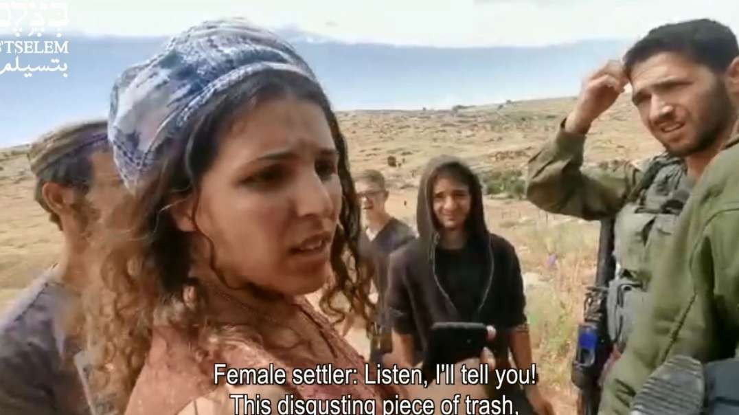 Palestinian Life Under Occupation June 2020 Israeli settlers invade village of Susiya and harass residents; soldiers refuse to remove them.mp4