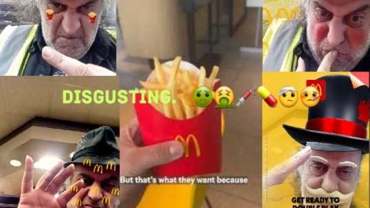 McDonalds Fries Are Toxic And Poisonous.   🤢🤮💉💊🤕🤒