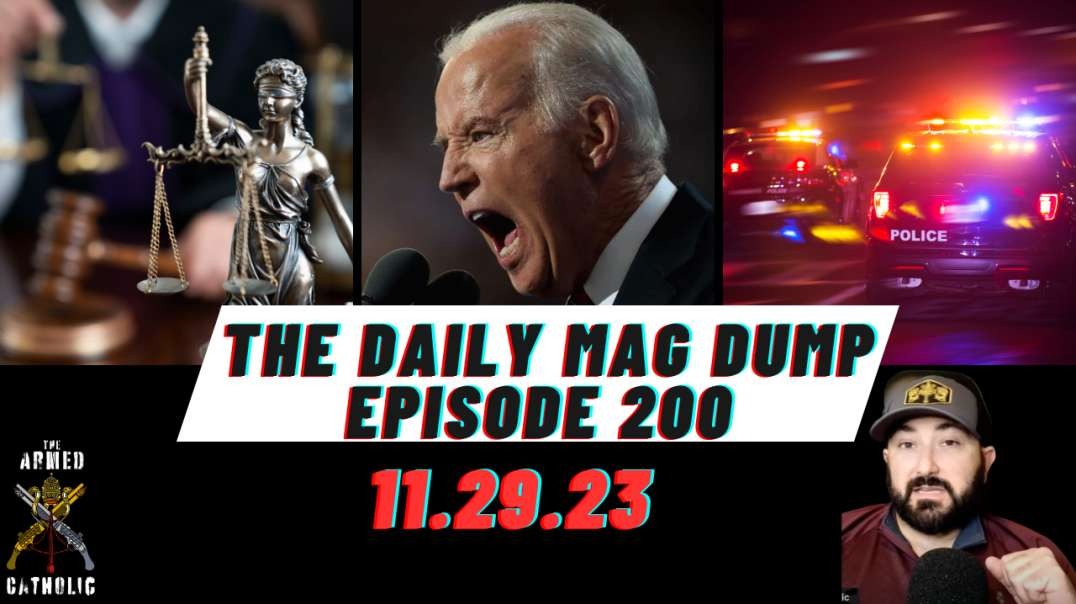 DMD #200-NY Judge Tosses Gun Control | Biden Vows To "Finish The Job" | New Study On Mass Shootings