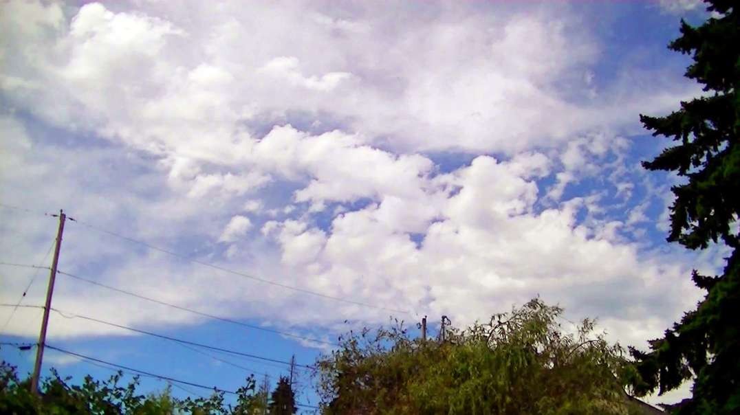 IECV TLV #51 - 👀 Time Lapse Wide Shot Of Clouds In The Sky 6-26-2019