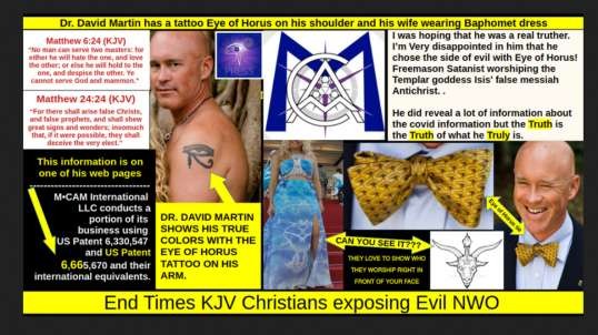 Dr. David Martin - Satanic Masonic Puppet - parts 1 and 2