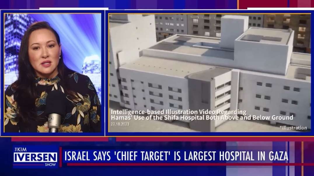 Israel Gaza War Israel Says Chief Target is Largest Hospital Al Shifa In Gaza.mp4