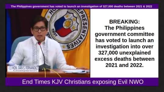 The Philippines government has voted to launch an investigation into 327,000 deaths between 2021 & 2022