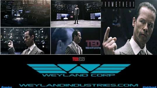 Prometheus' Peter Weyland: We are the Gods Now!