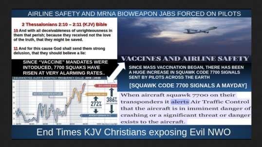 AIRLINE SAFETY AND MRNA BIOWEAPON JABS FORCED ON PILOTS