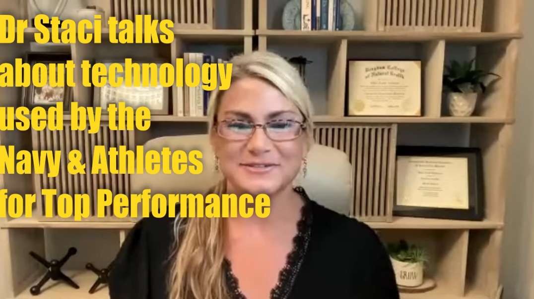 Dr Staci talks about Technology used by the Navy & Athletes for Top Performance