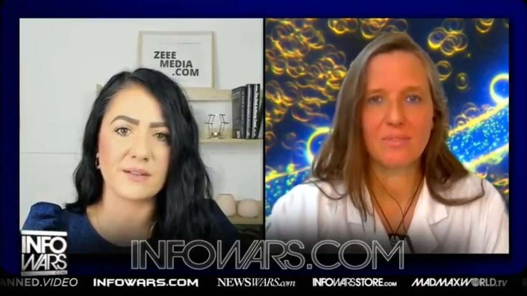 Dr. Ana Maria Mihalcea and Maria Zeee - Microelectronic Metals in mRNA Injections - Alex Jones Show (11/28/23)