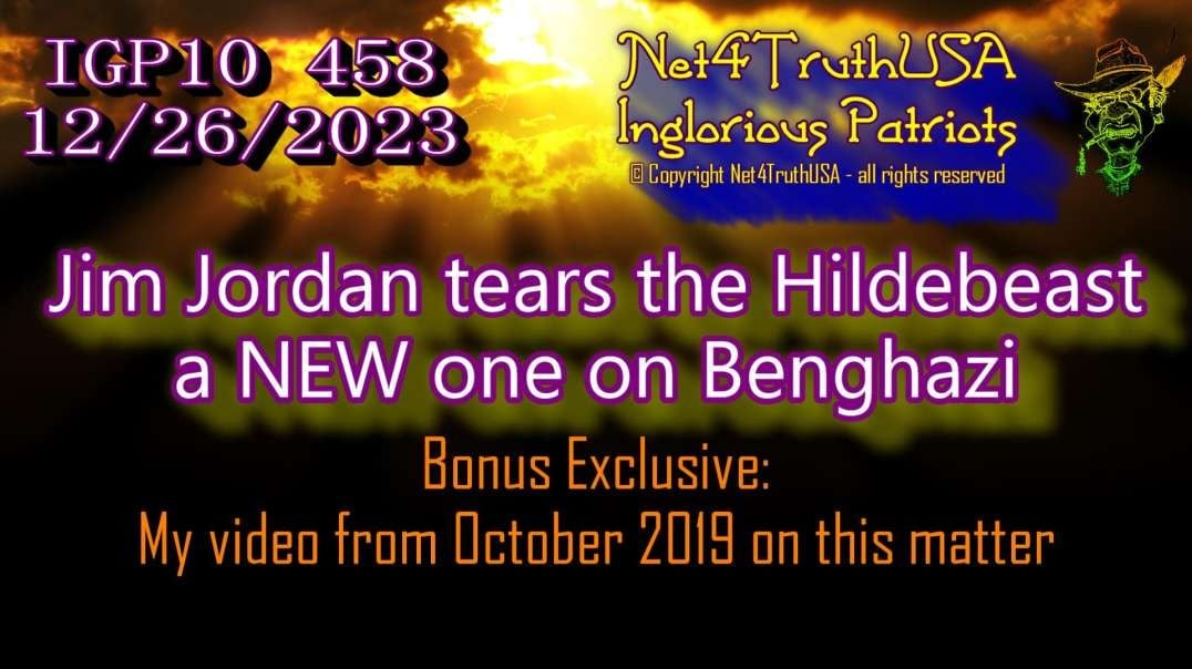 IGP10 458 - Jim Jordan tears the Hildebeast a NEW one on Benghazi.mp4