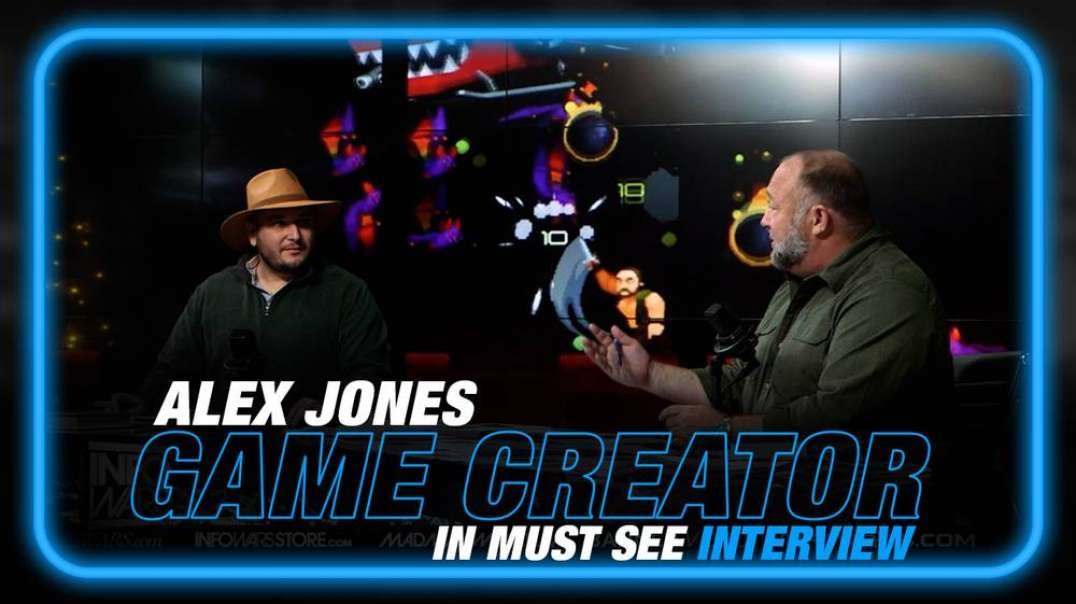 Alex Jones Game Creator Joins Infowars for Must See Interview!