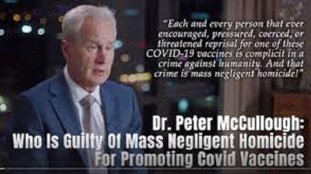 NWO: Anyone who pressured others to get COVID-19 bioweapon is complicit in crimes against humanity