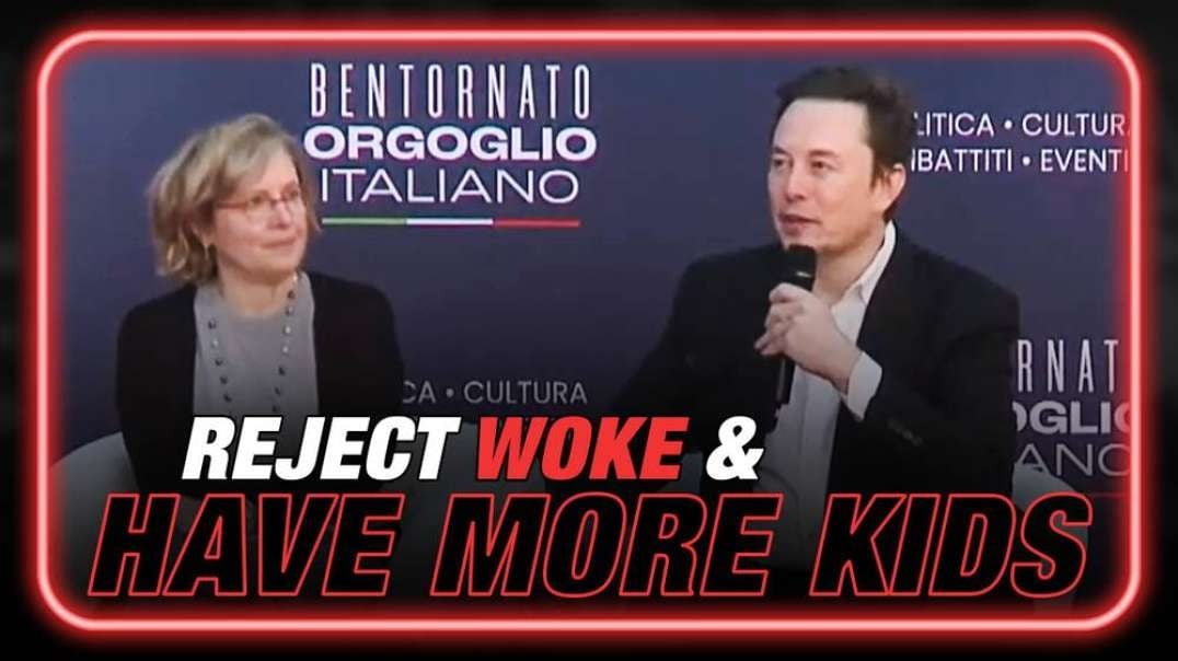 VIDEO- Learn Why Elon Musk Warned Italy They Must Have More Children