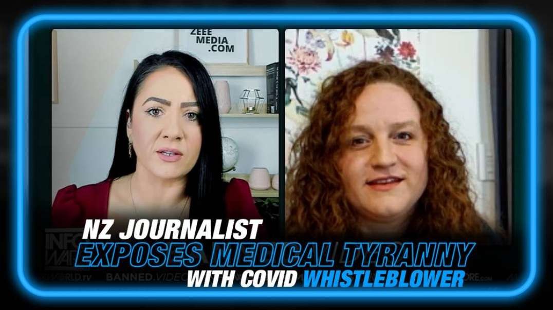 Journalist Who Helped New Zealand COVID Whistleblower Joins Maria Zeee to Expose Medical Tyranny