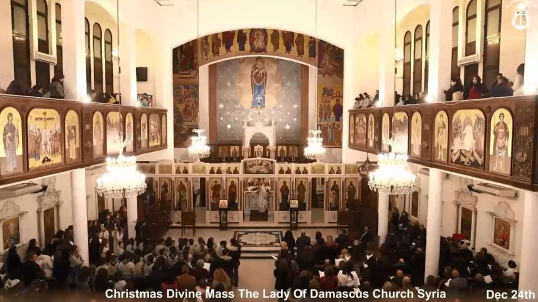 Gazan & Bethlehem Palestinian Christians & Syrian Christians Hold Christmas Eve Mass Services