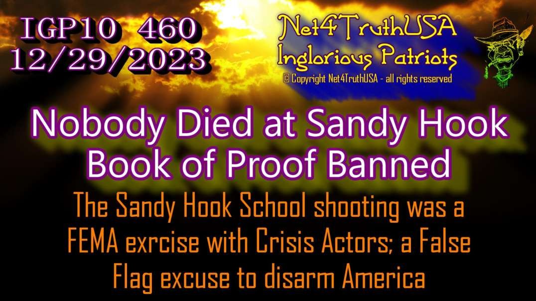 IGP10 460 - Nobody Died at Sandy Hook - Book of Proof Banned.mp4