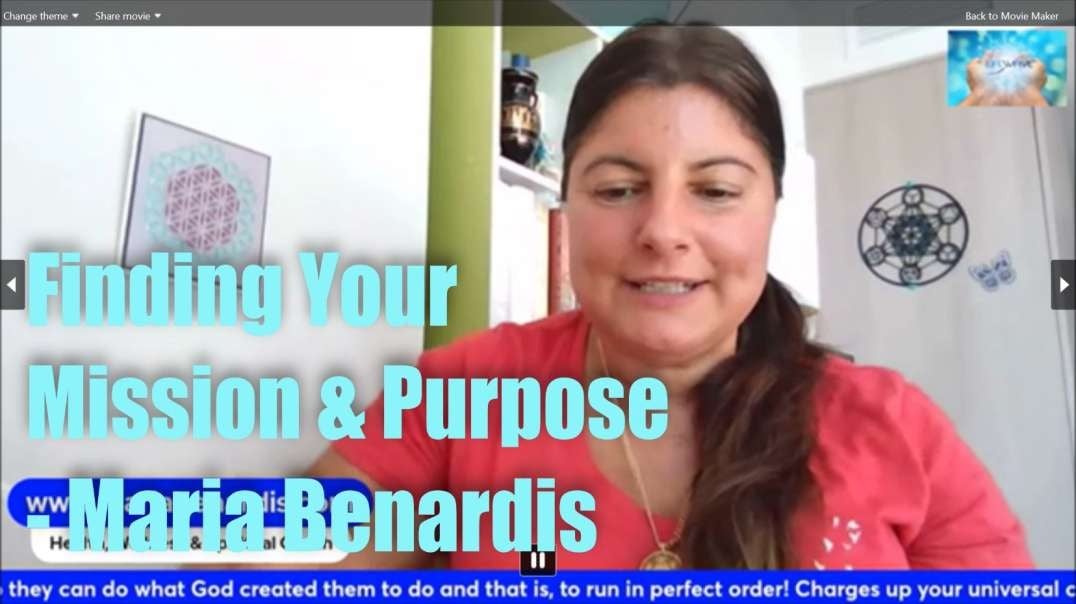 Finding Your Mission & Purpose – Maria Benardis
