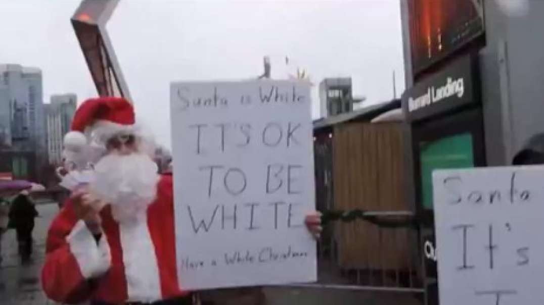 Santa Says It's OK To Be WHITE! Dec 16, 2023