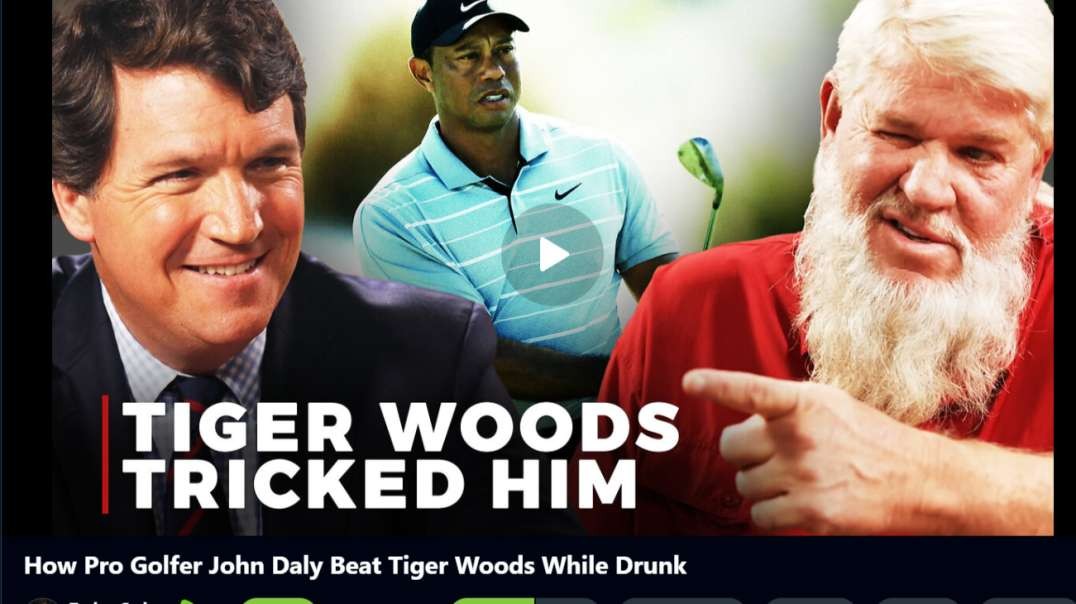 How Pro Golfer John Daly Beat Tiger Woods While Drunk