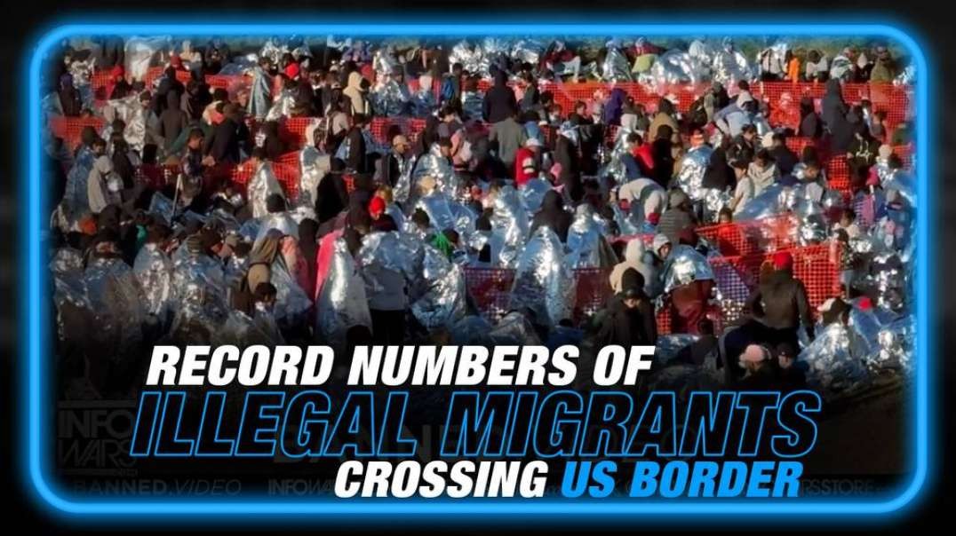 VIDEO SHOCKS the WORLD- US Border Completely Collapses Under UN Migration Assault