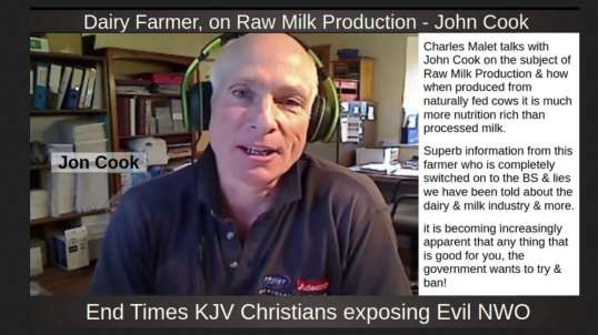 John Cook - Dairy Farmer, on Raw Milk Production