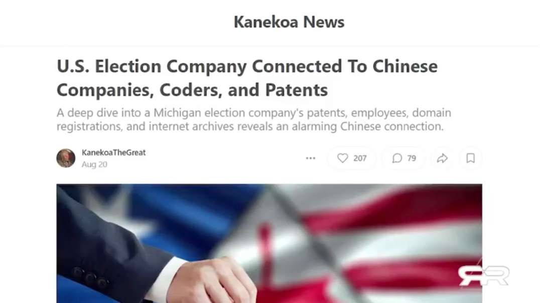 NWO: Communist China rigging US elections with Konnech Incorporated