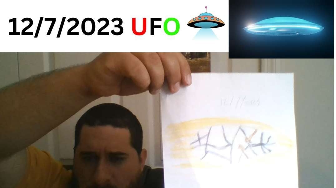 12/7/2023 UFO Witness Anthony Giarrusso