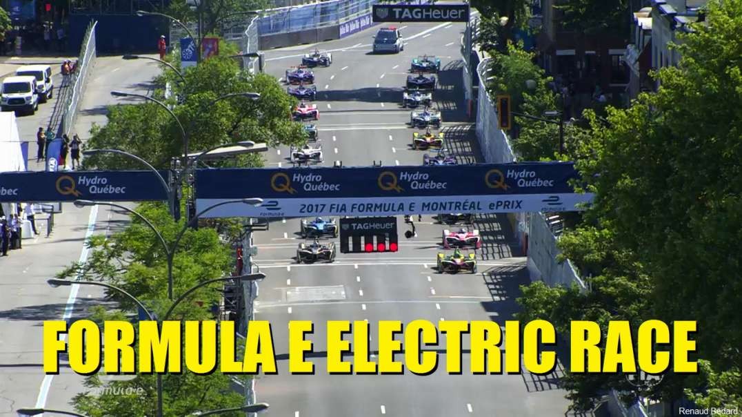 FORMULA E ELECTRIC RACE MONTREAL 2017 HIGHLIGHTS