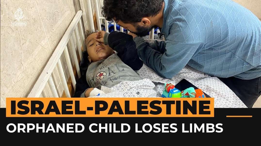 Gaza Child Suffers Double Tragedy from Israelis Attacks in Mid Nov