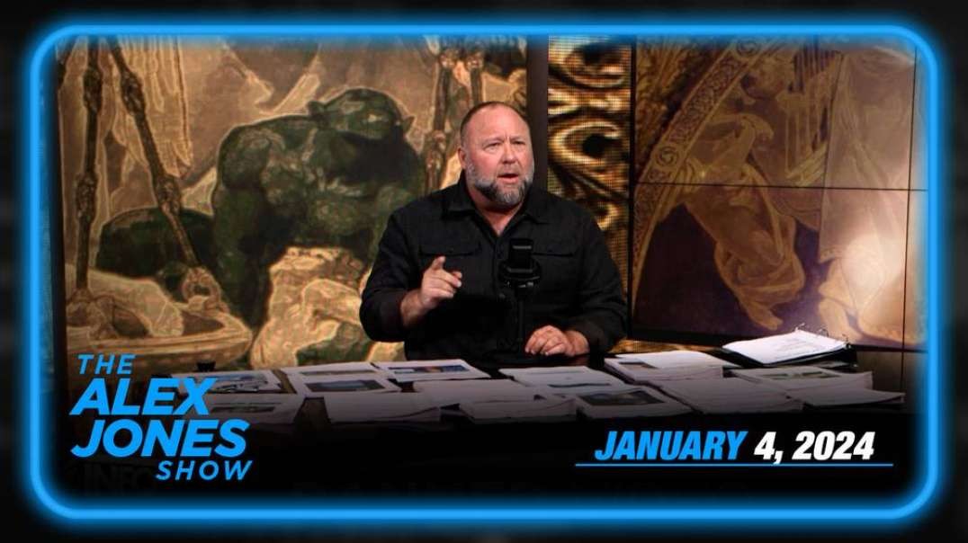 Get the Latest on the Unsealed Epstein Documents HERE! Alex Jones Explains What Happens Next — THURSDAY FULL SHOW 01/04/24
