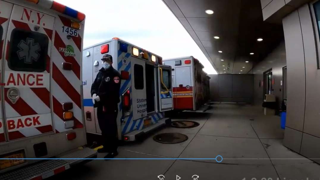 3yrs ago #emptyhospitals NYC Staten Island University Hospital Covid-19 Lockdowns Masks Vaccines.mp4