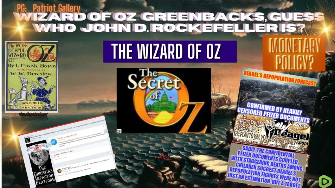Pt3 It's the Money, Wizard of OZ Greenbacks, NO LEGITIMATE RIGHT TO PROPERTY