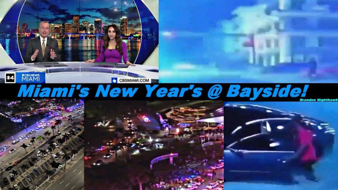 Miami Florida's Bayside New Year's Alien Incident: P1!