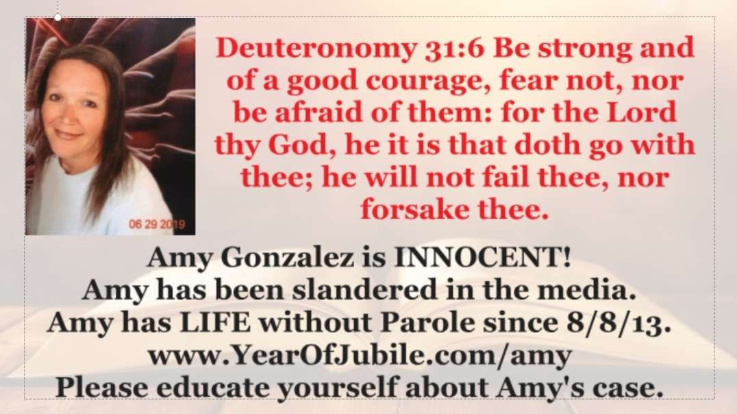 Amy Gonzalez Statement from Prison