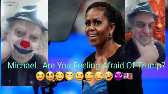 Michelle Or Michael Is Scared Of Next Elections. 😀😃😄😁😆😅😂🤣😈🇺🇸