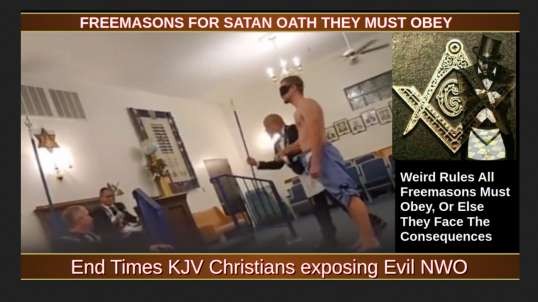 FREEMASONS FOR SATAN OATH THEY MUST OBEY