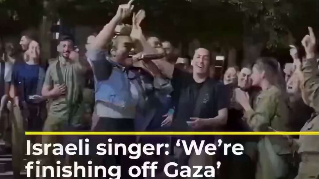 Israelis joke and play with murdered children’s bicycles & pop singer We’re finishing off Gaza
