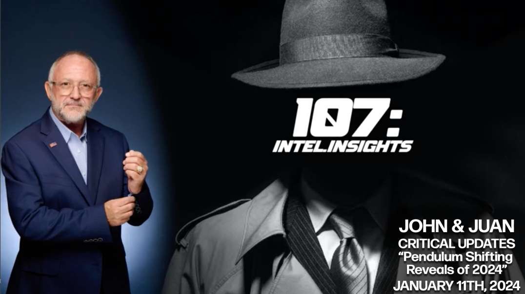 Pendulum Shifting Reveals of 2024: John and Juan – 107 Intel Insights | Jan 11th, 2024