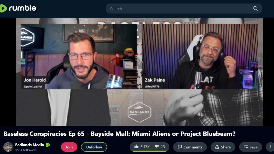 Baseless Conspiracies Ep 65 - Bayside Mall Miami Aliens or Project Bluebeam.mp4