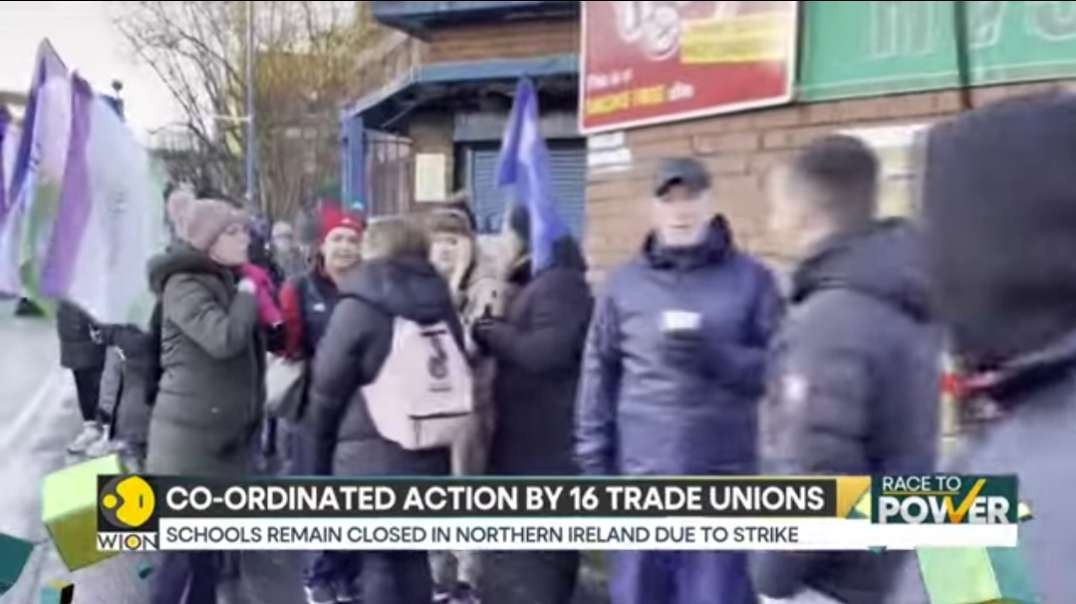Northern Ireland witnesses biggest strike amid worsening political crisis | Race to Power