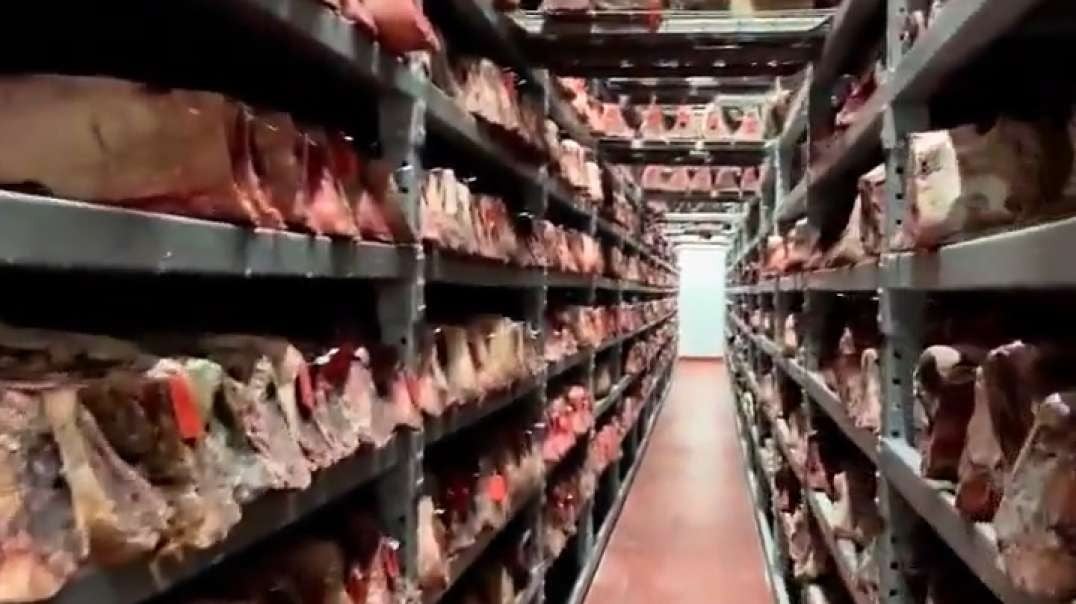globalist are well stocked up on eat meat, while they will make us eat bugs