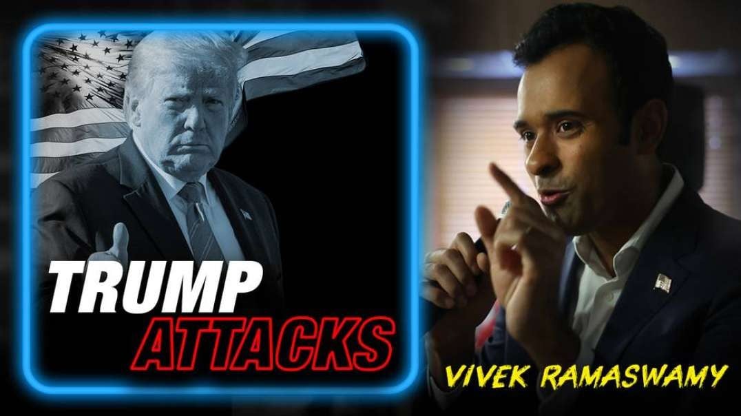 EXCLUSIVE- Vivek Ramaswamy Responds To Trump Attacks In Iowa