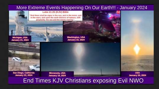 More Extreme Events Happening On Our Earth!!! - January 2024
