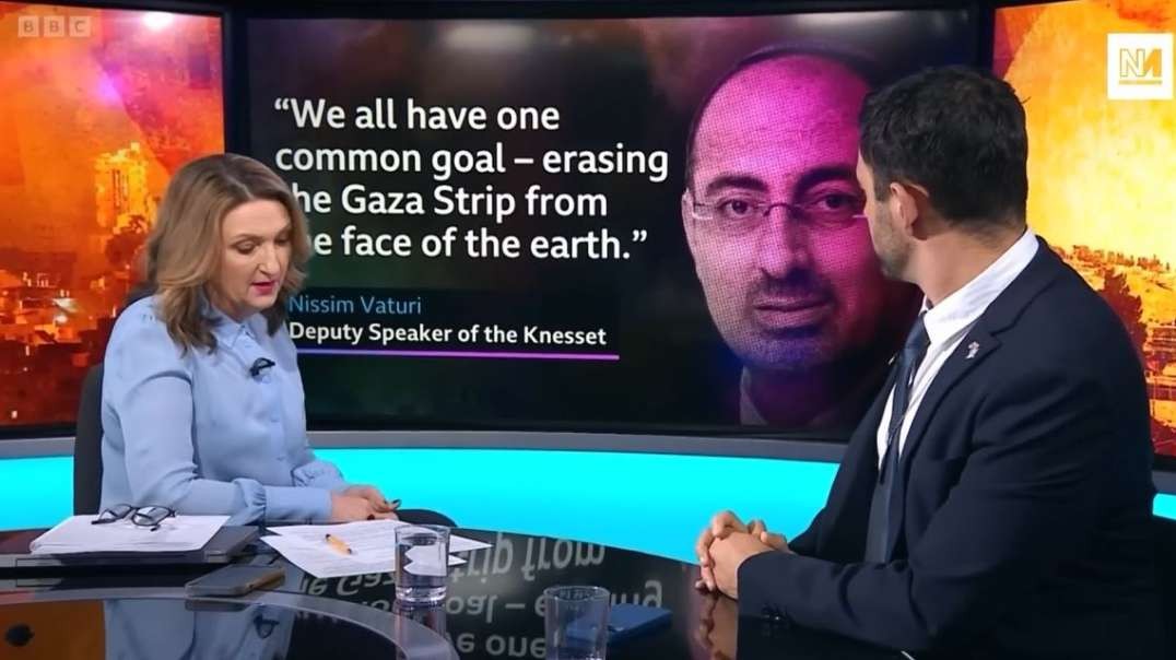 Israel Gaza War Israeli Spokesperson Gets Torn Apart In Interview NovaraMedia.mp4