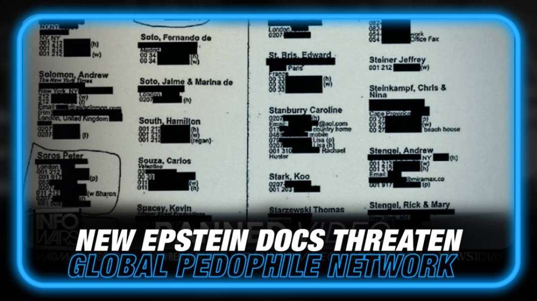 Global Bombshell! New Epstein Documents Threaten to Bring Down Global Pedophile Network, Top Democrats Had Children as Young as 7 Delivered to Hot Tub Party for 'Entertainment'